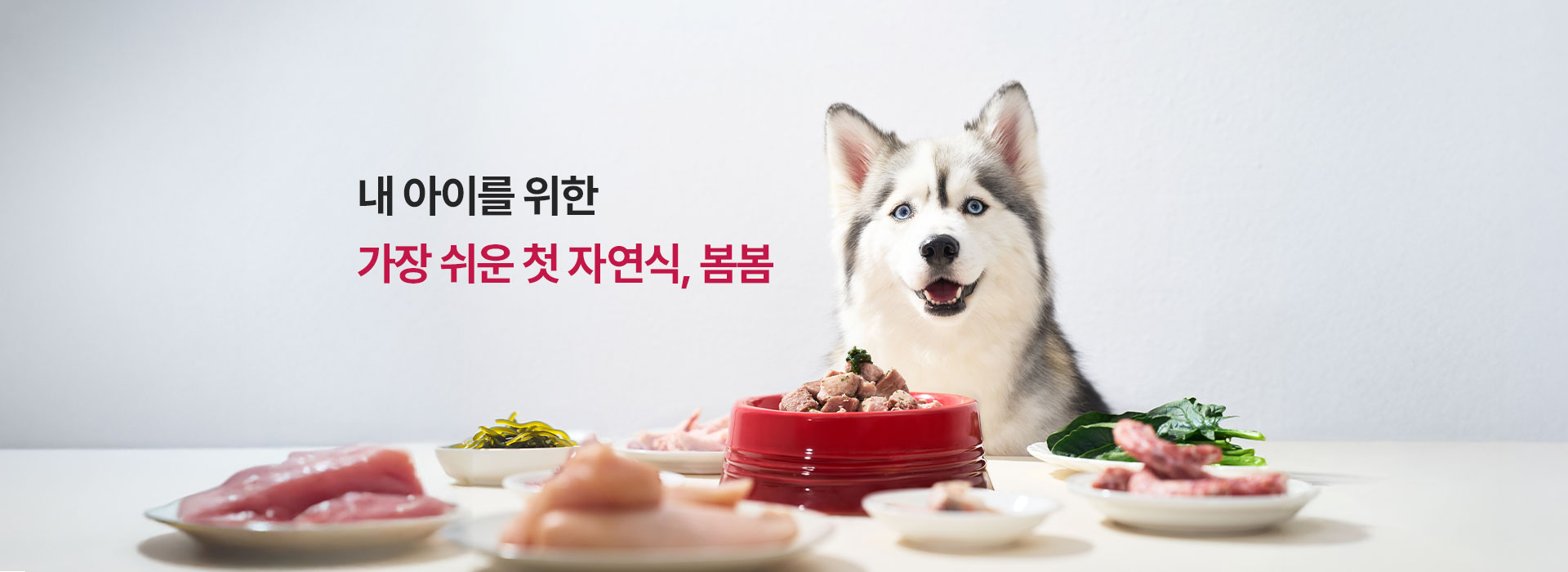 Fresh customised pet meals banner